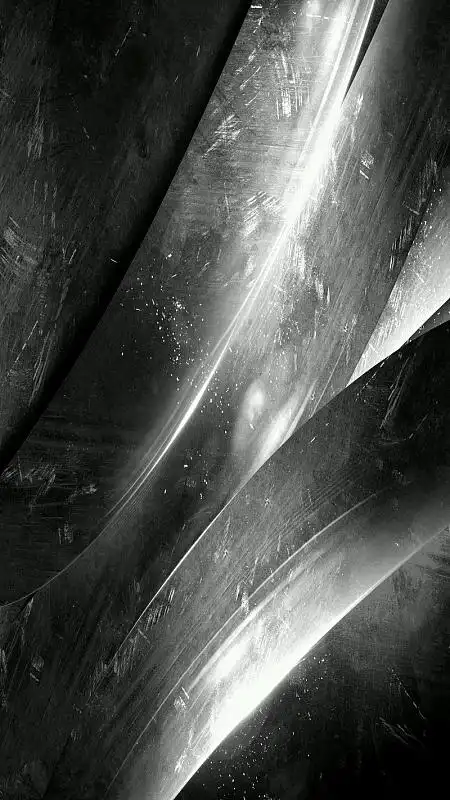 银色金属质感文艺h5背景