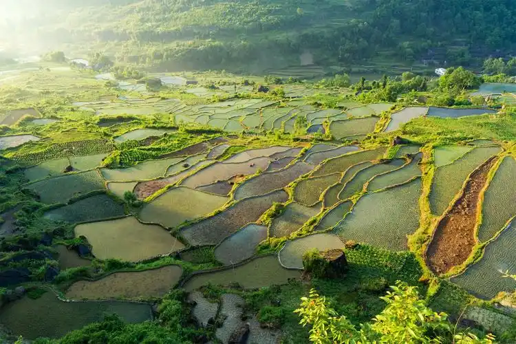 如梦乡村——洛绵村山水田园风光