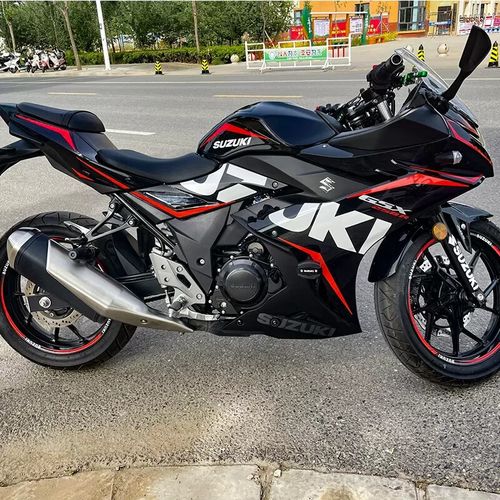 森用适配21-23款铃木gsx250r贴花车贴摩托车改装拉花防水反光贴纸车身