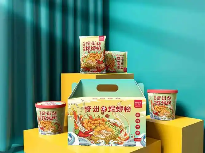 柳州螺蛳粉包装设计