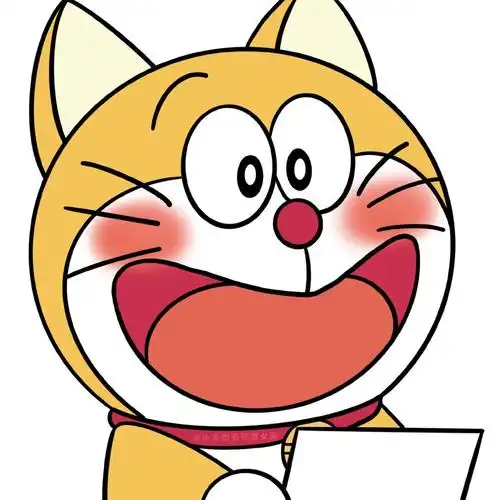 手绘头像/卡通头像/搞怪 《哆啦a梦/机器猫》 cr:@小岛出名可爱女孩