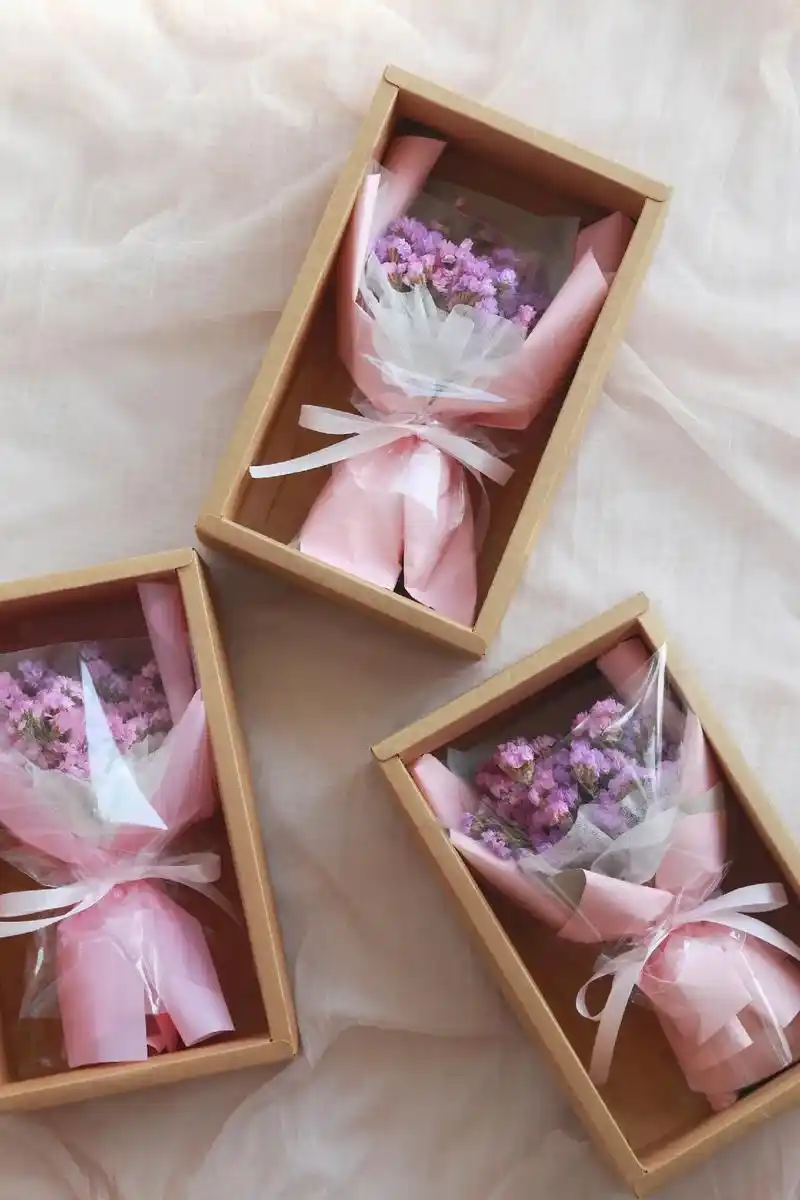 勿忘我小花束|干花束.日常打包发货感谢你们一直以来的支持 - 抖音