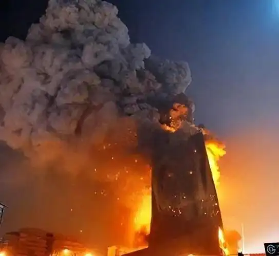 央视大楼特大火灾因一场违规烟花秀百亿大楼化为灰烬