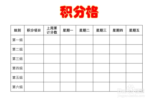 最后,我们要用水性笔在表格的纵向添加内容,丰富版面;这一幅小学"