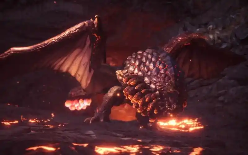 【怪物猎人世界:冰原】红莲爆鳞龙