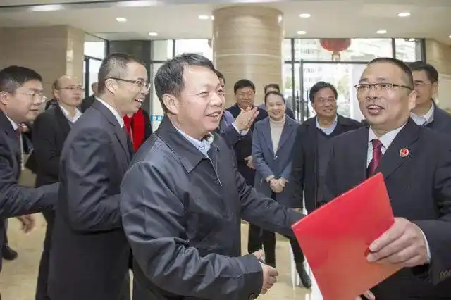 省委常委政法委书记王洪祥一行莅临晋安区检察院慰问一线干警