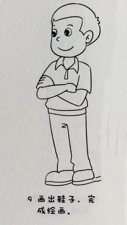 爸爸简笔画简单又帅气 送给爸爸妈妈画画礼物 | 优乐礼物网