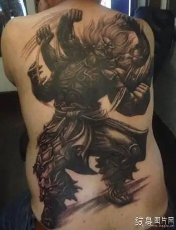 蚩尤纹身图案及手稿欣赏,霸气的上古战神(1/2)-纹身图片网