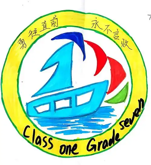 四中初中部七年级一班目标书展示