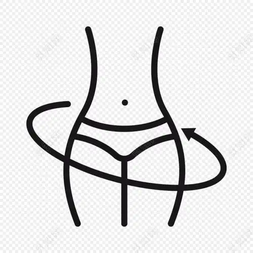 女性身体简笔画图