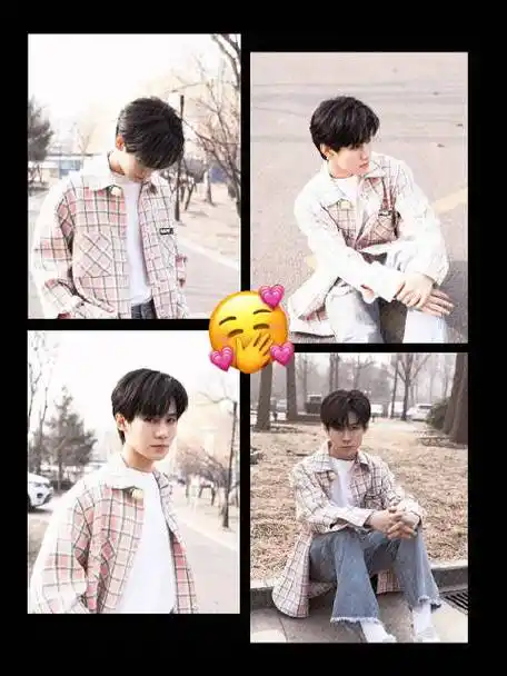 张真源超话#张真源粉色格子衬衫#新鲜的张哥太帅了,粉粉嫩嫩的好可爱