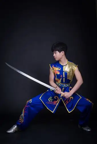 功夫童星谷文泽,武术服写真集