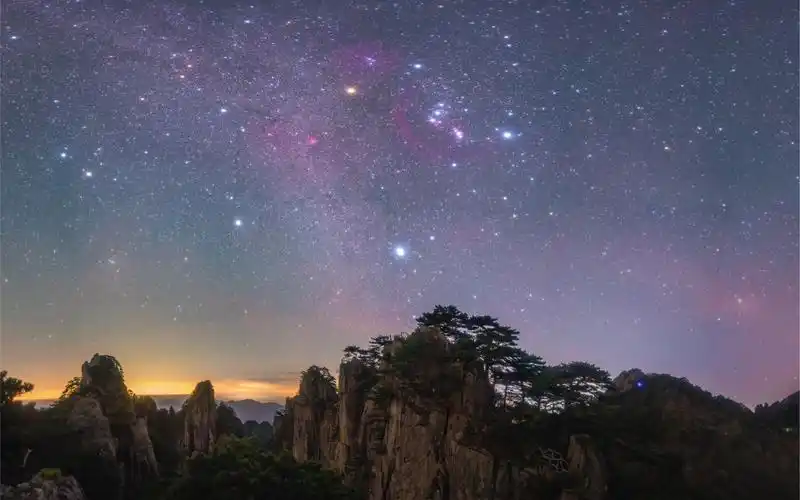 黄山冬季星空8k60p