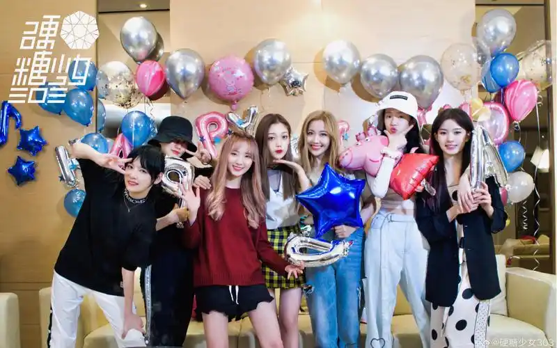 20200807硬糖少女303vlog更新希林生日party现场mv录制剧透成员录制的