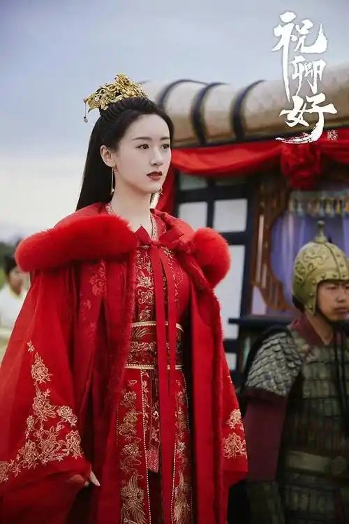 2022古装剧女星新娘造型说英雄杨超越甜美恰似故人归迪丽热巴美艳