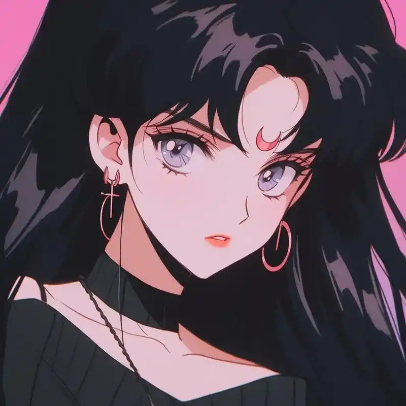 旧漫女头.有黑皮～#旧漫头像 #二次元 #优质头像 #动漫女 - 抖音