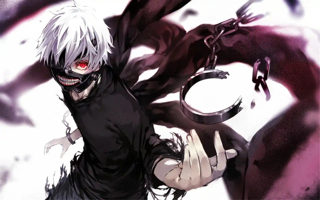 好看日本惊悚动漫东京食尸鬼2金木研高清桌面壁纸大图