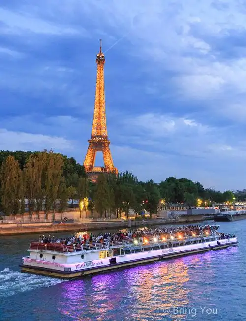 【法国巴黎必去景点】浪漫的塞纳河畔(seine) 特色桥梁&塞纳河游船