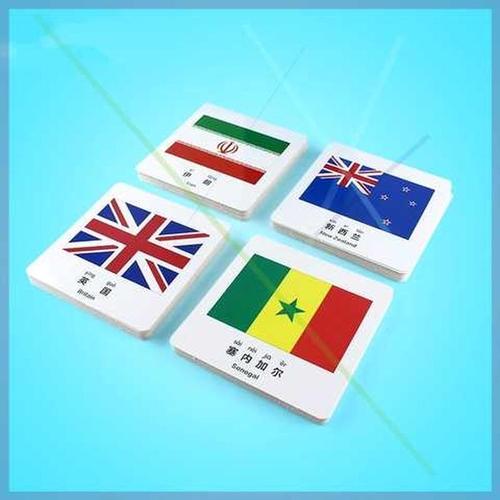标志大全图世界各国国旗大全书儿童认识名各国国旗卡片国家国旗卡