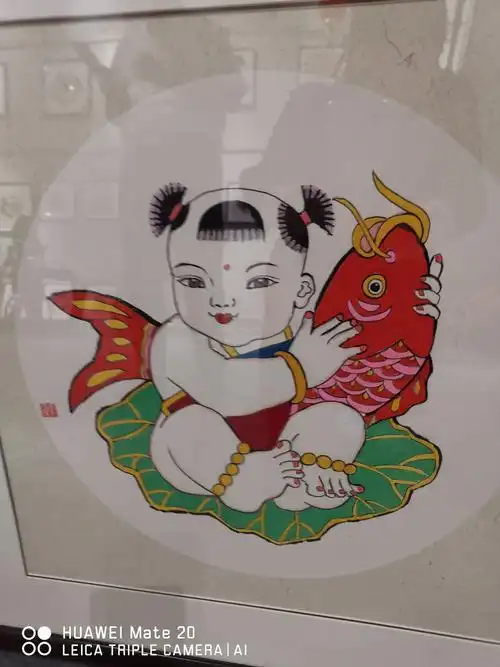 "守望家园"六姐妹手绘年画作品展