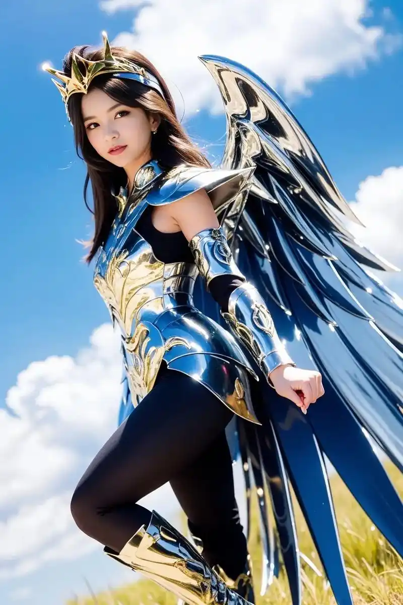 神天马,女装星矢.#cosplay #圣斗士星矢真人版 #8 - 抖音