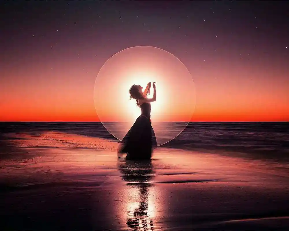 光绘摄影唯美艺术创意图片桌面壁纸