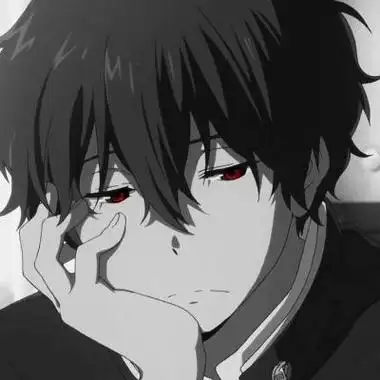 男生头像图片回车桌面伤感孤傲高冷动漫男头像图片外表深沉高冷的