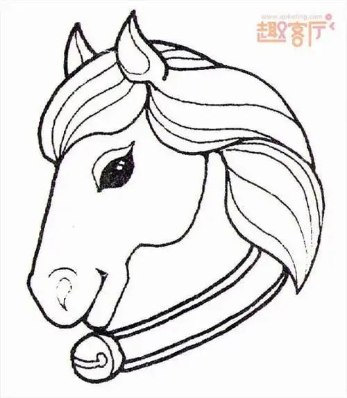 动物头饰简笔画图片马的简笔画的简笔画马的简笔画马卡通大搜索怎么画