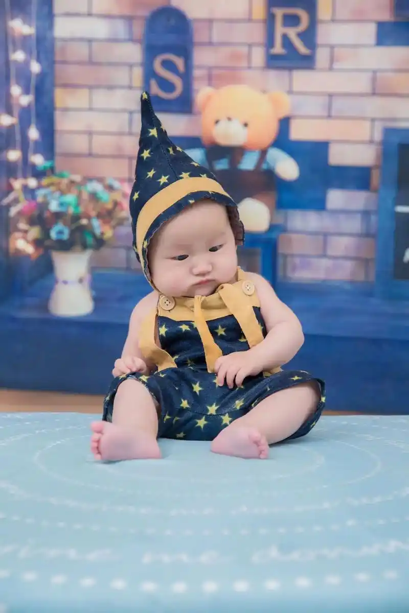 宝宝一百天照片 - 抖音