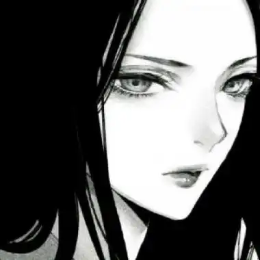 二次元头像女生暗黑系高清霸气的暗黑系动漫高冷女神头像图片