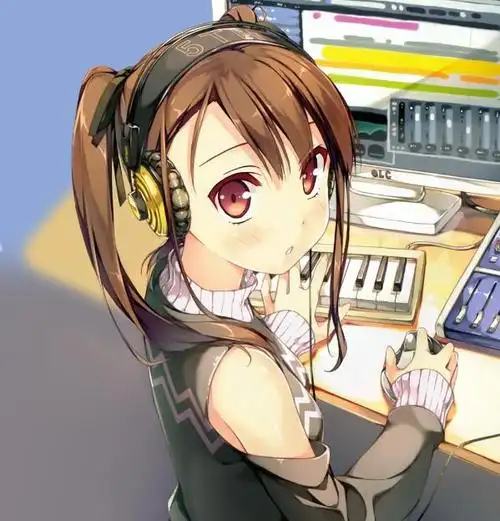 动漫美图:电音少女系列,每一首美妙的音乐都能让人消除疲劳!