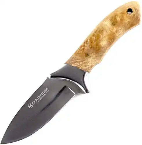 magnum by boker macro stubby plain edge fixed bl
