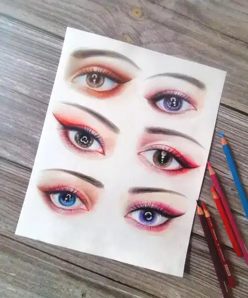 古风人物眼睛绘制技巧,初学者必看!