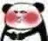 表情包熊猫头浓妆表情包