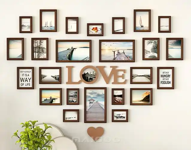 如何布置好看的照片墙记住这几点让家更有格调