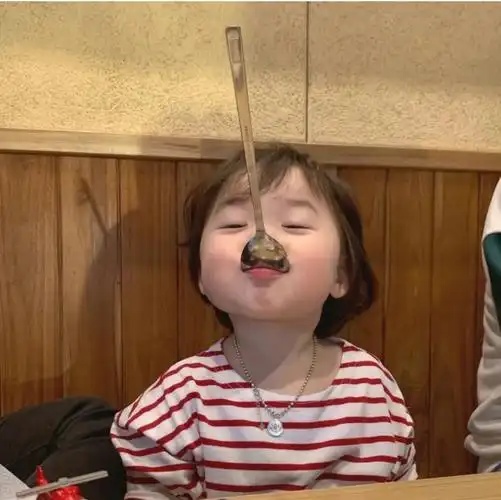 可爱干饭人头像