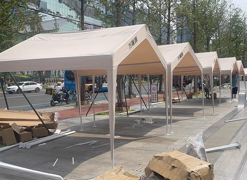 户外网红营地帐篷摆摊活动帐篷集市房式棚遮阳棚简易雨棚庭院篷