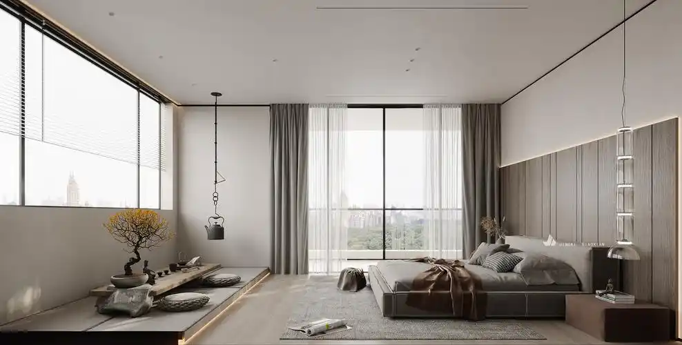 室内现代简约风|空间|家装设计|金该画图壹哥 - 原创作品 - 站酷