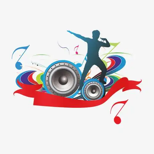 关键词 : 音乐素材,音符,人