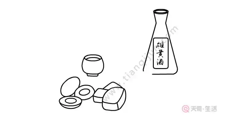 端午节食物简笔画怎么画