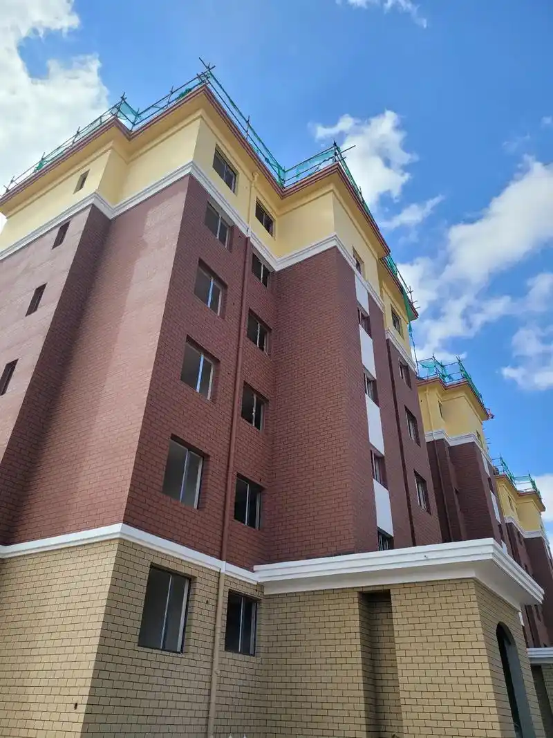 今年的目标是全部外墙保温,外墙真石漆做好,内墙装饰装修工程完 - 抖