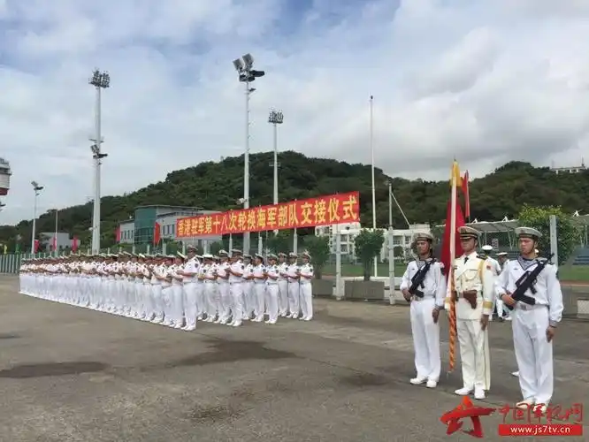 驻港部队海军今日完成轮换交接任务