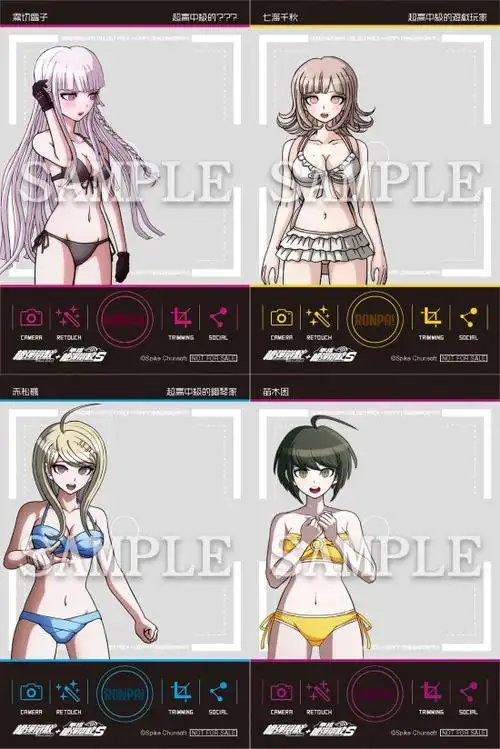 ns《弹丸论破合集》亚洲实体版预购特典公布:历代女主泳装亮相