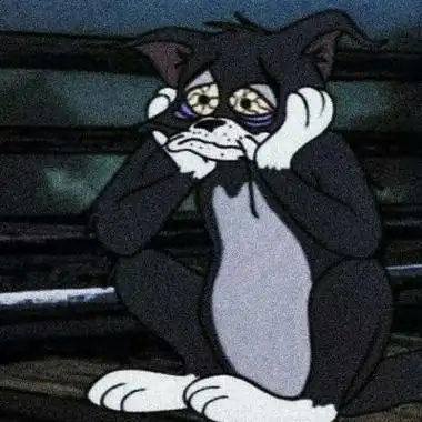 汤姆猫丧气图片头像