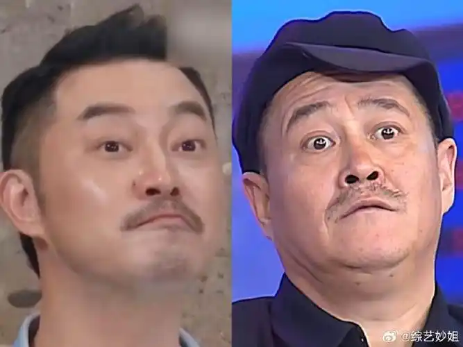 外貌上相似,举手投足都有谐星的感觉看出来沙哥的搞笑都是纯发自内心