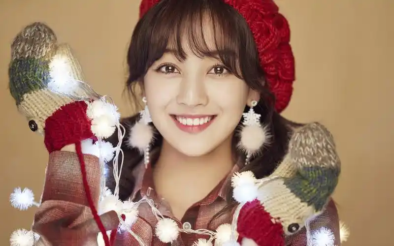 韩国女子歌手twice圣诞甜美写真,高清图片,电脑桌面-壁纸族