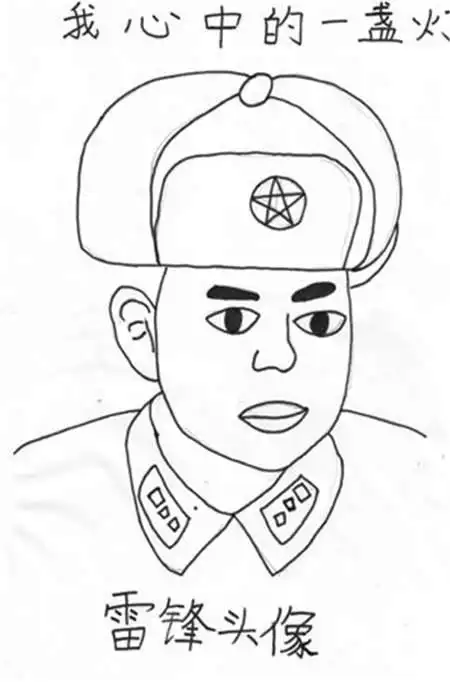 雷锋,人物,雷锋头像,雷锋图片,简笔画图片
