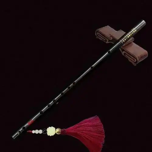 陈情笛笛子初精制黑色笛竹笛自学乐器入门成人d调横笛f调g儿童c女