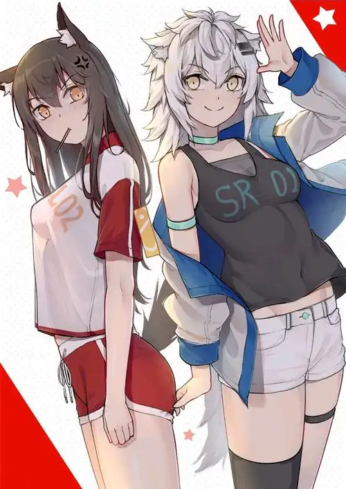 p站明日方舟美图搬运