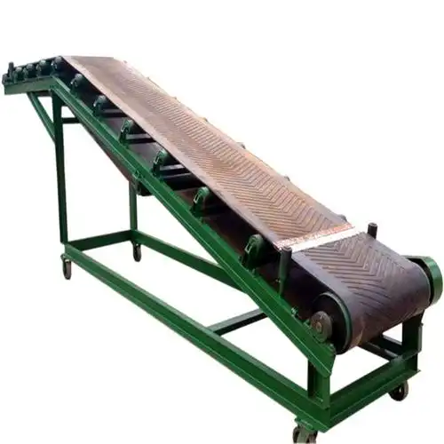 亳州黄沙传送带 电动升降输送机 大蒜传送带y4